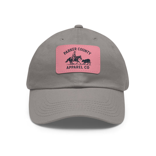 Women's Cap with Pink Patch Logo
