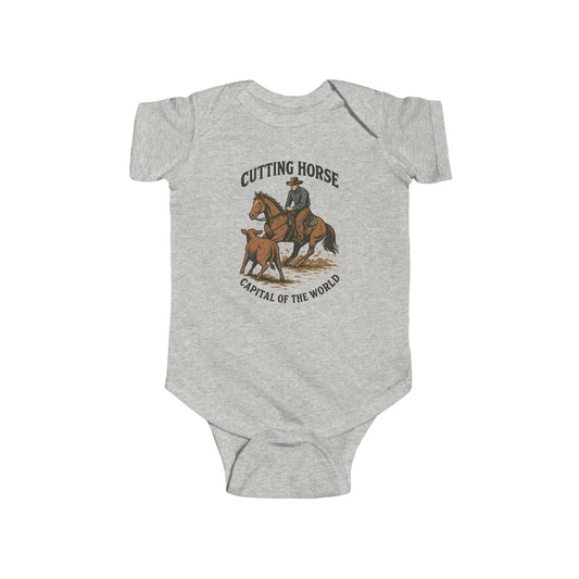 Baby Cutting Horse Onesie