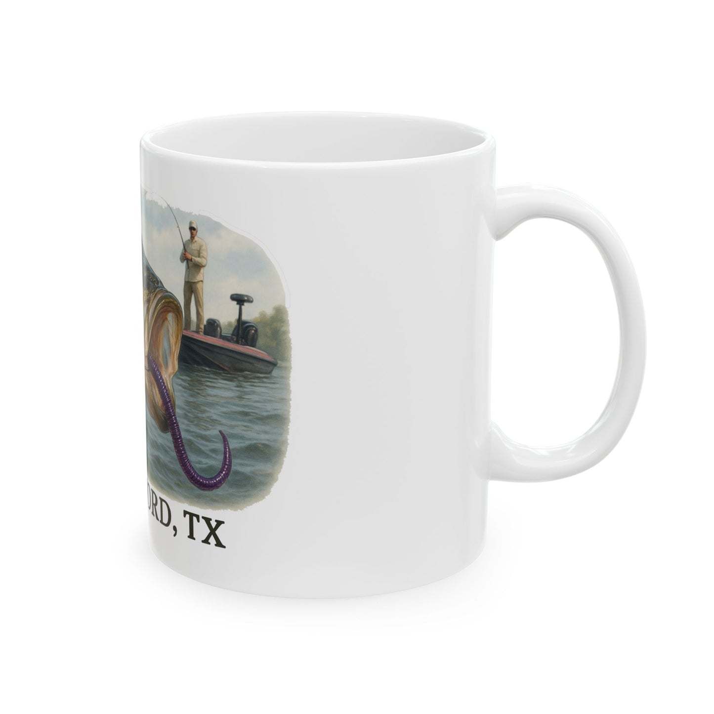 WFORD Bass Fishing Mug