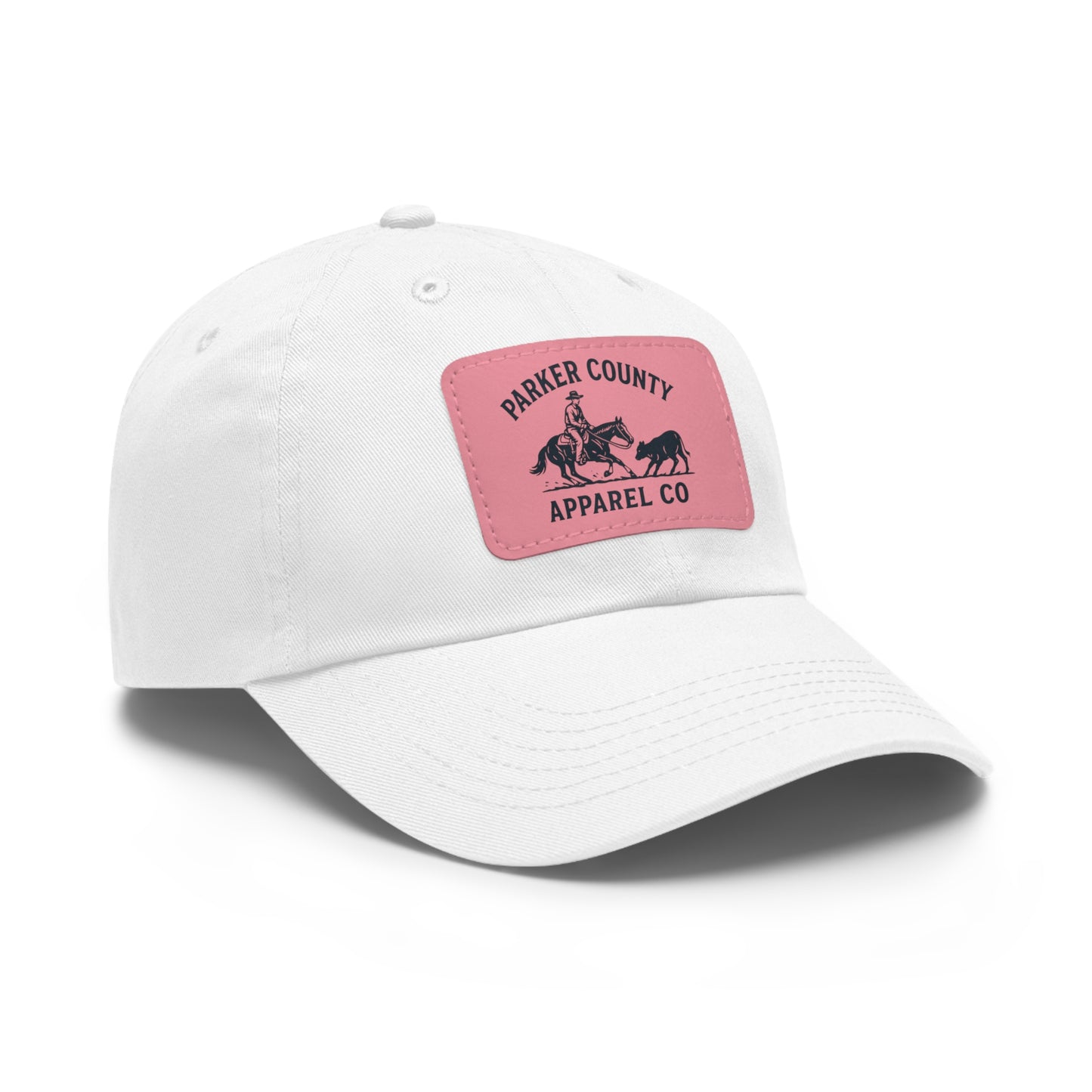 Women's Cap with Pink Patch Logo