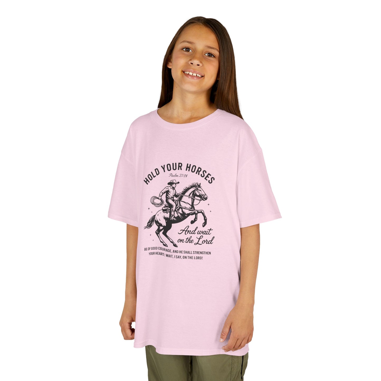 Kids Hold Your Horses Shirt