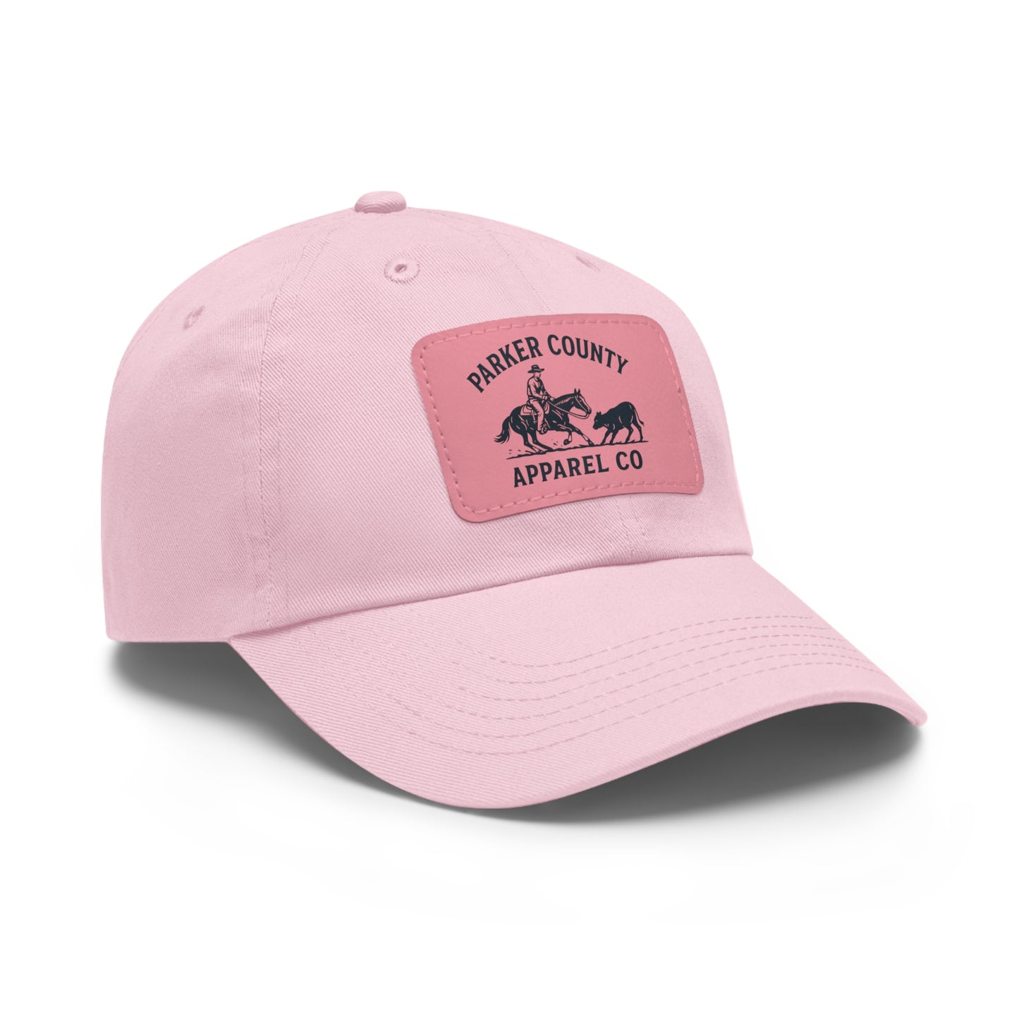 Women's Cap with Pink Patch Logo