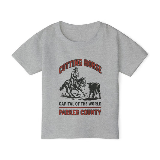 Toddler T-Shirt with Cutting Horse