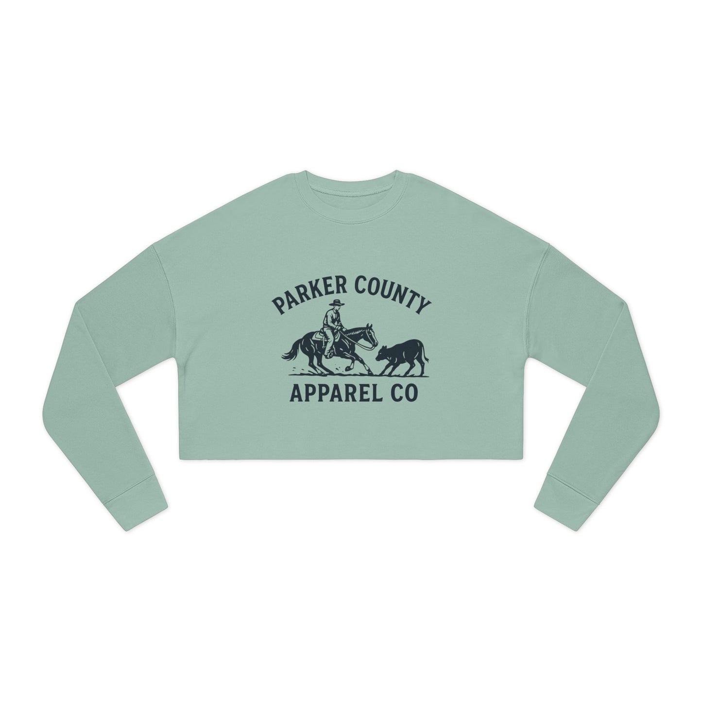 Parker County Cuttin' Horse Cropped Sweatshirt
