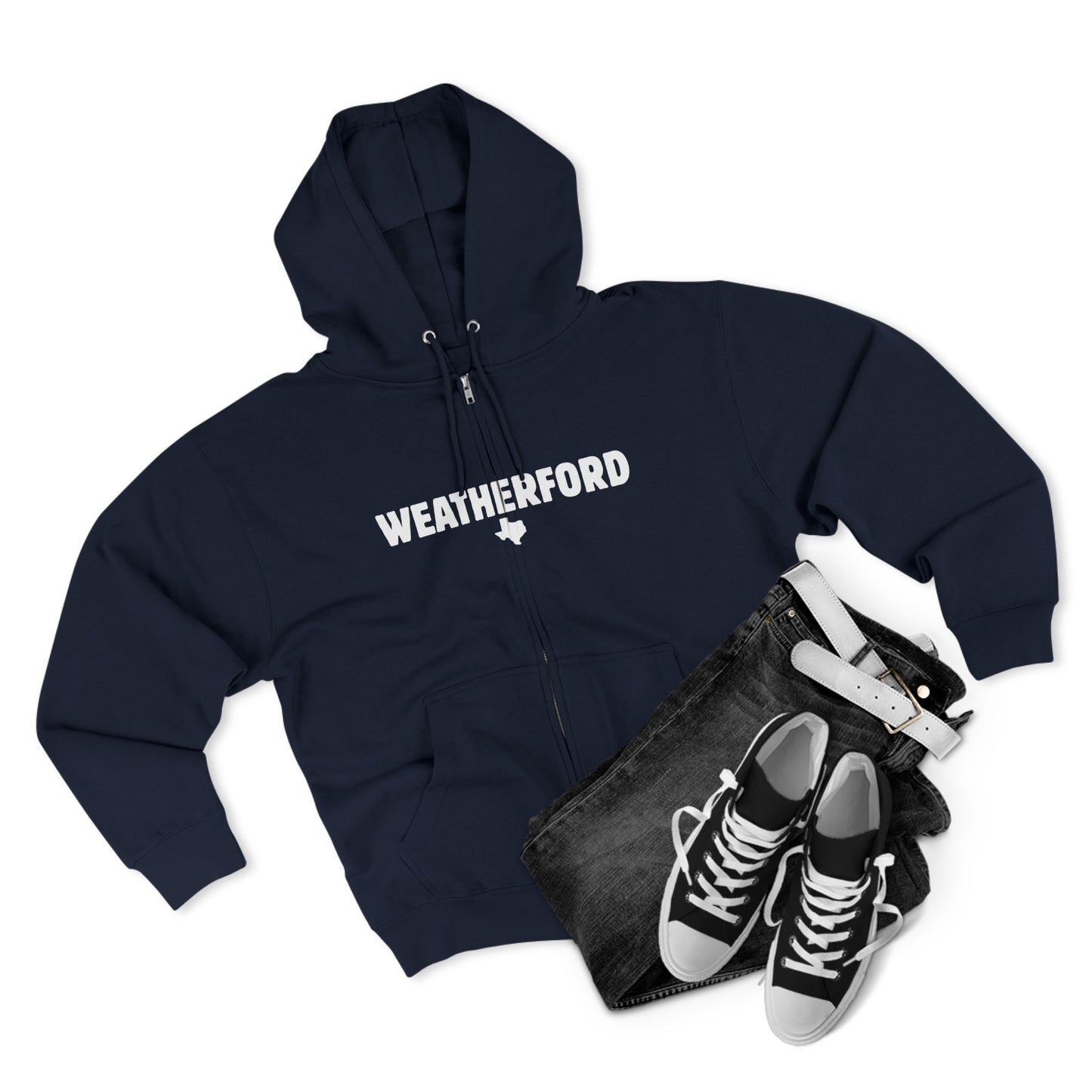 Weatherford Texas Zipper Hoodie