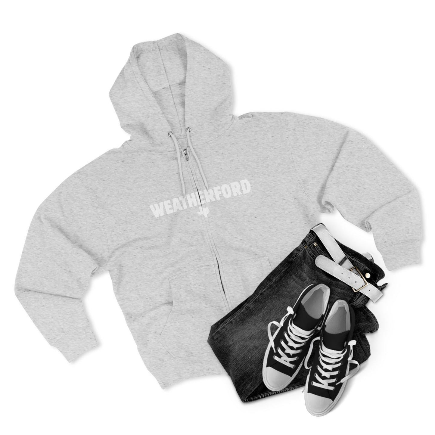 Weatherford Texas Zipper Hoodie