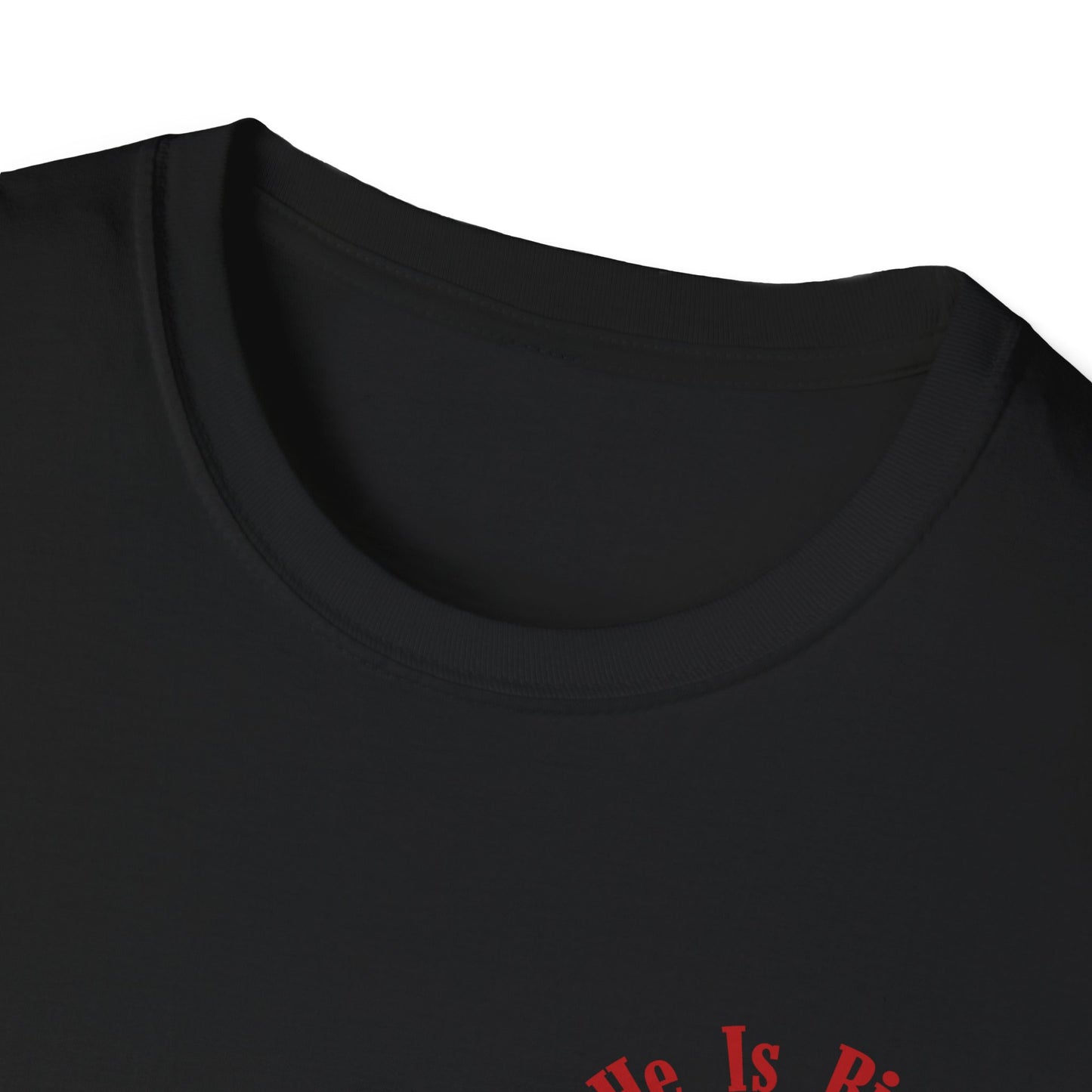 Christ Is King T‑Shirt — Faith Graphic Tee with Cross (Back Text)