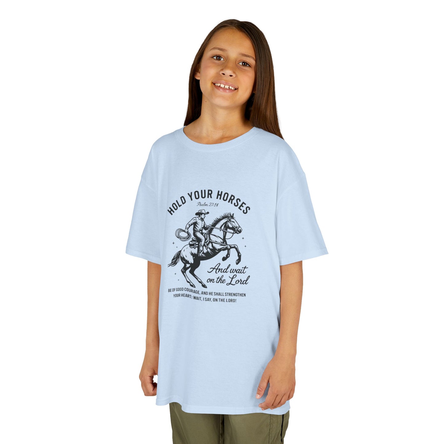 Kids Hold Your Horses Shirt
