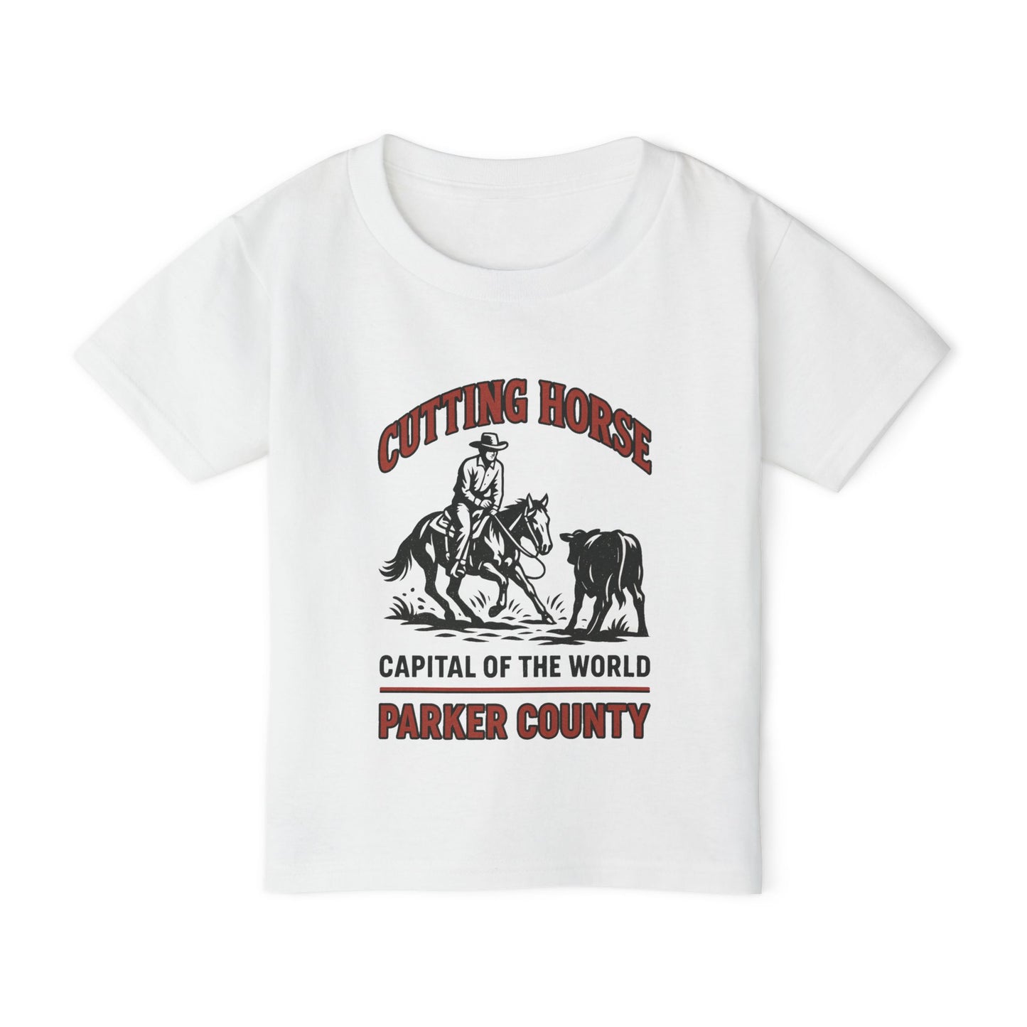 Toddler T-Shirt with Cutting Horse