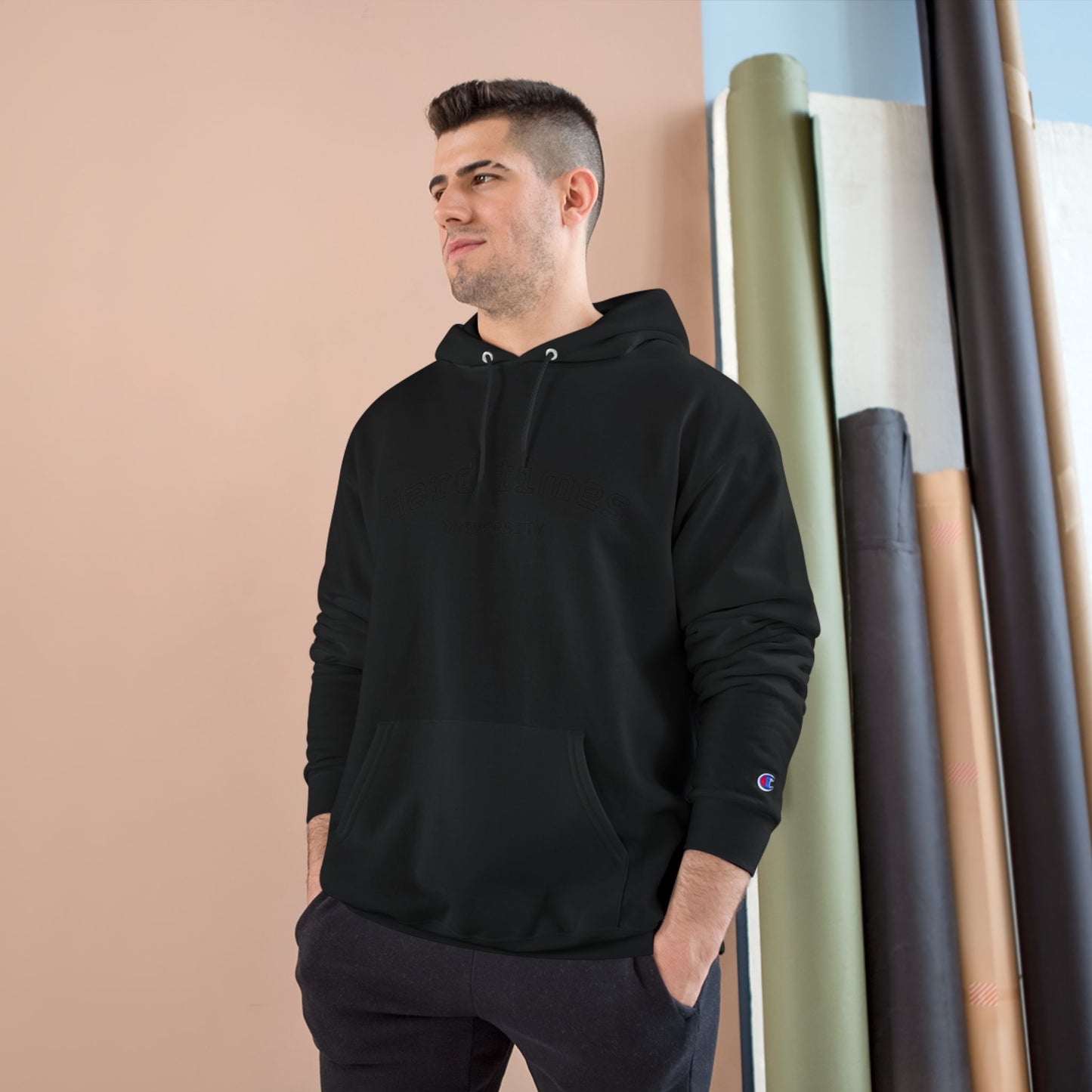 Parker County Hoodie — Vintage Courthouse Graphic Champion Hoodie