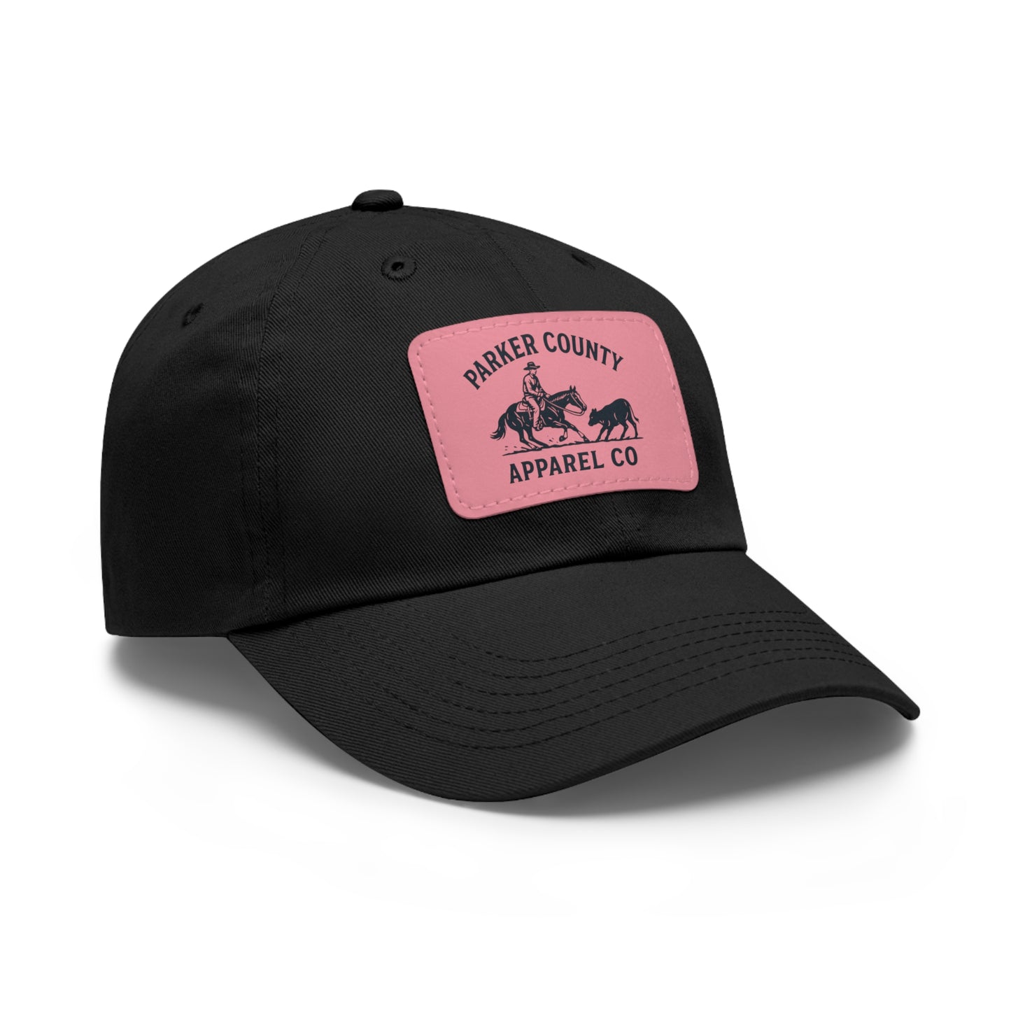 Women's Cap with Pink Patch Logo