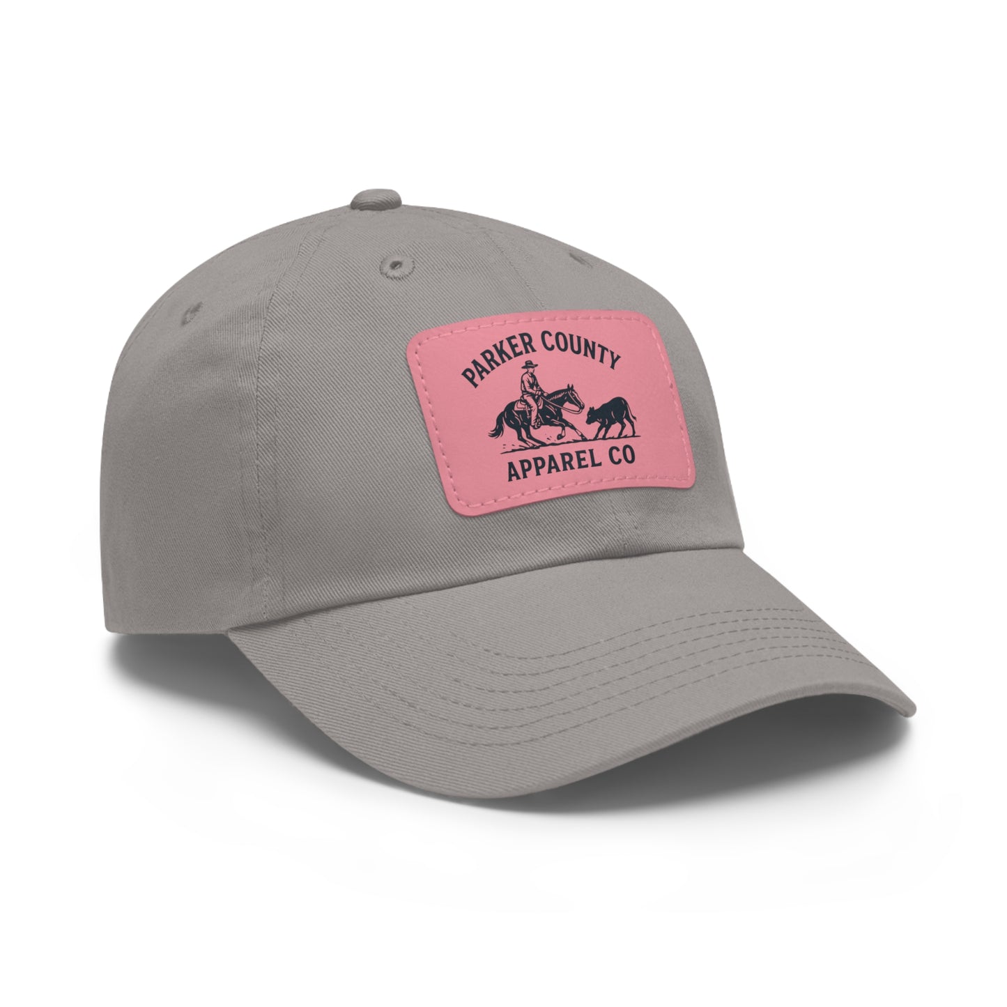 Women's Cap with Pink Patch Logo