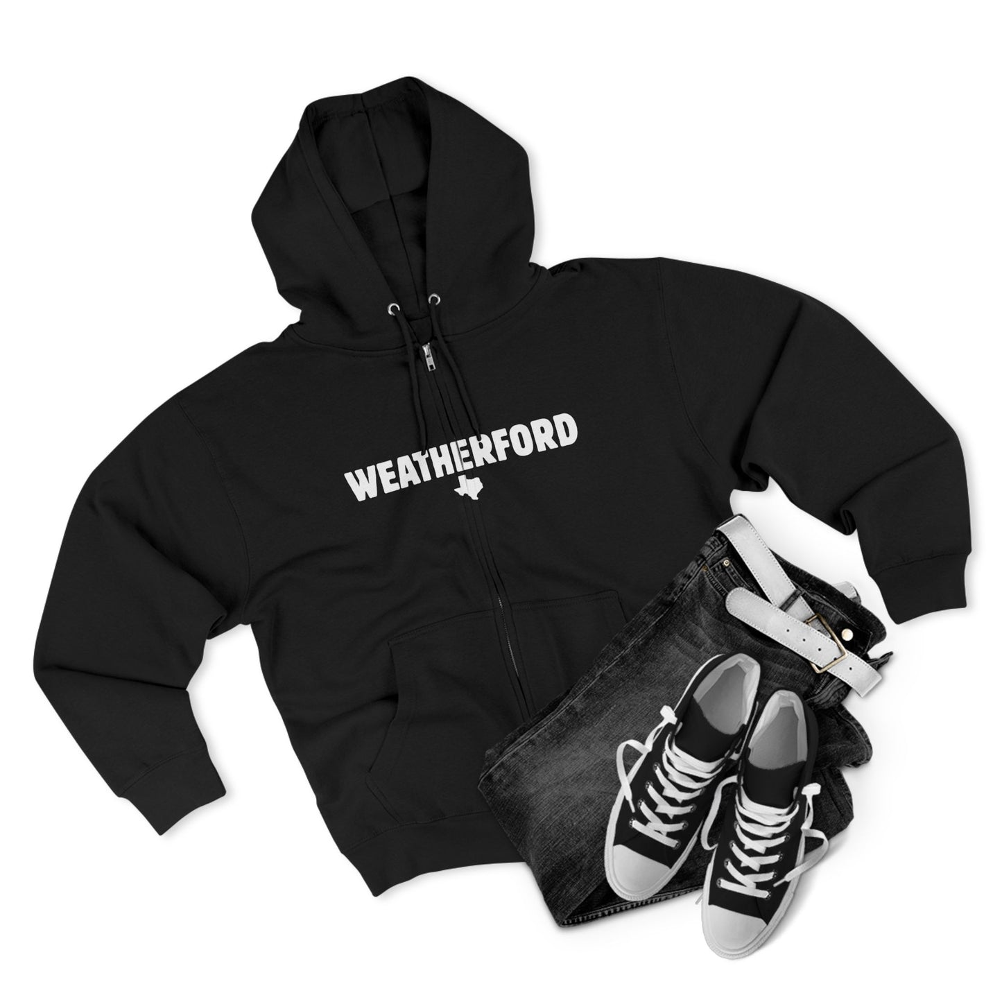 Weatherford Texas Zipper Hoodie