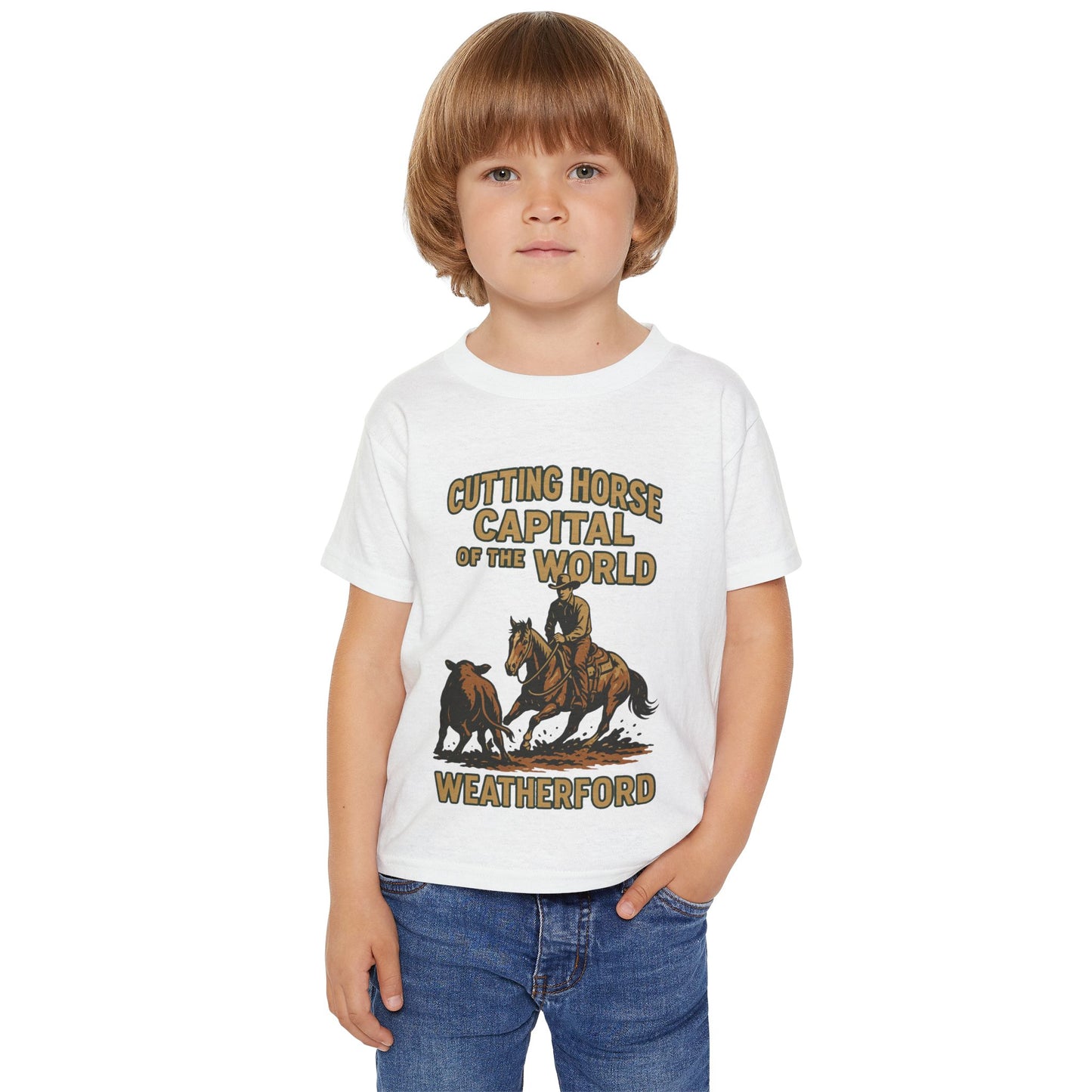 WFORD Cutting Horse Toddler T-shirt