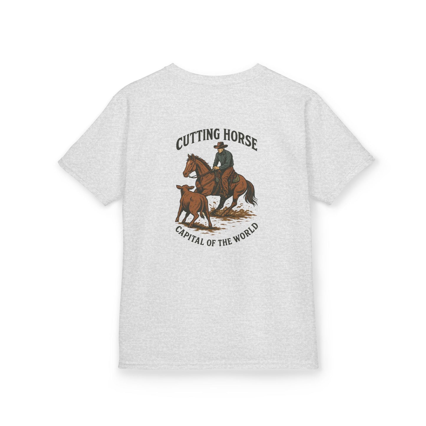 Kids Cutting Horse T-Shirt