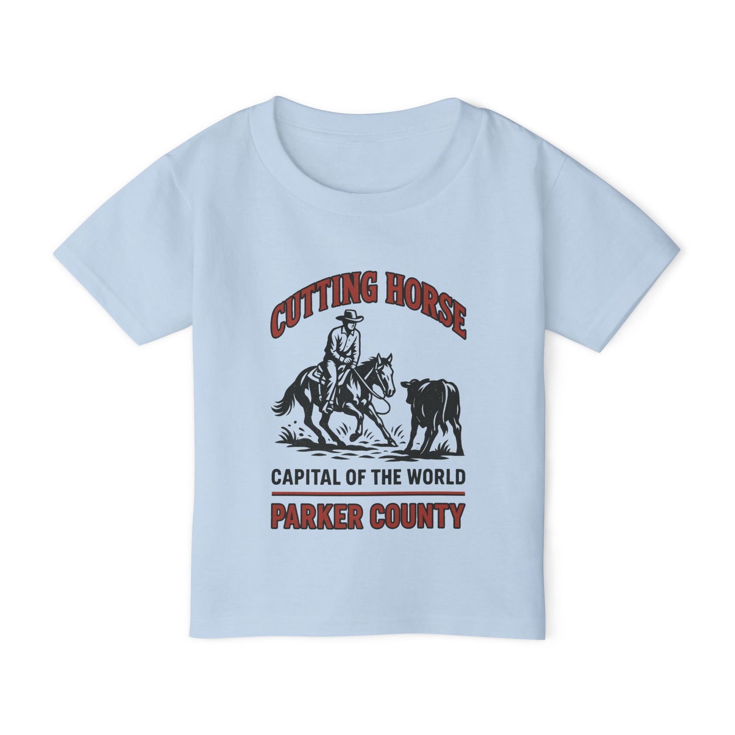 Toddler T-Shirt with Cutting Horse