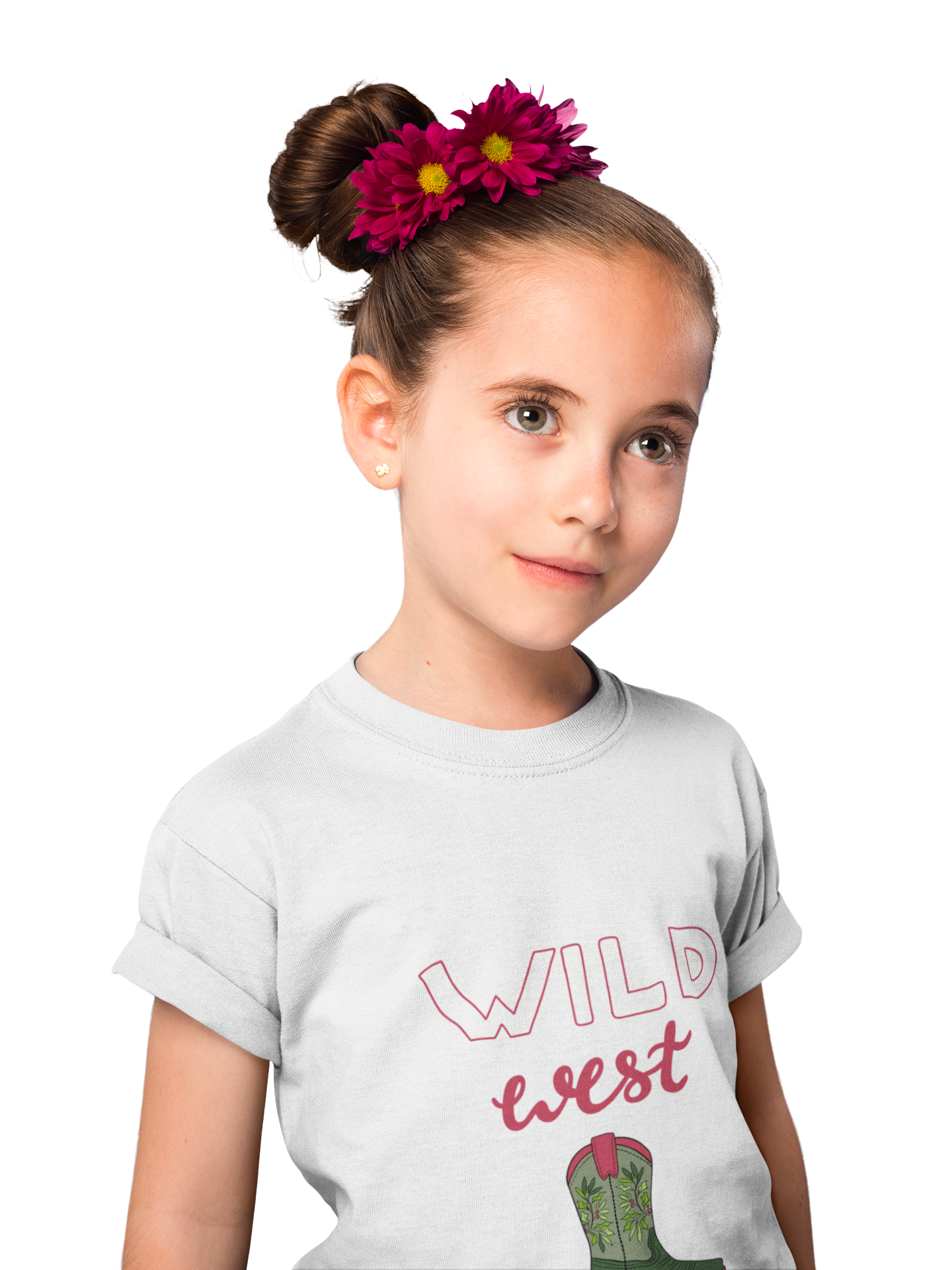 Wild West Kids Tee - Cowgirl Shirt for Kids