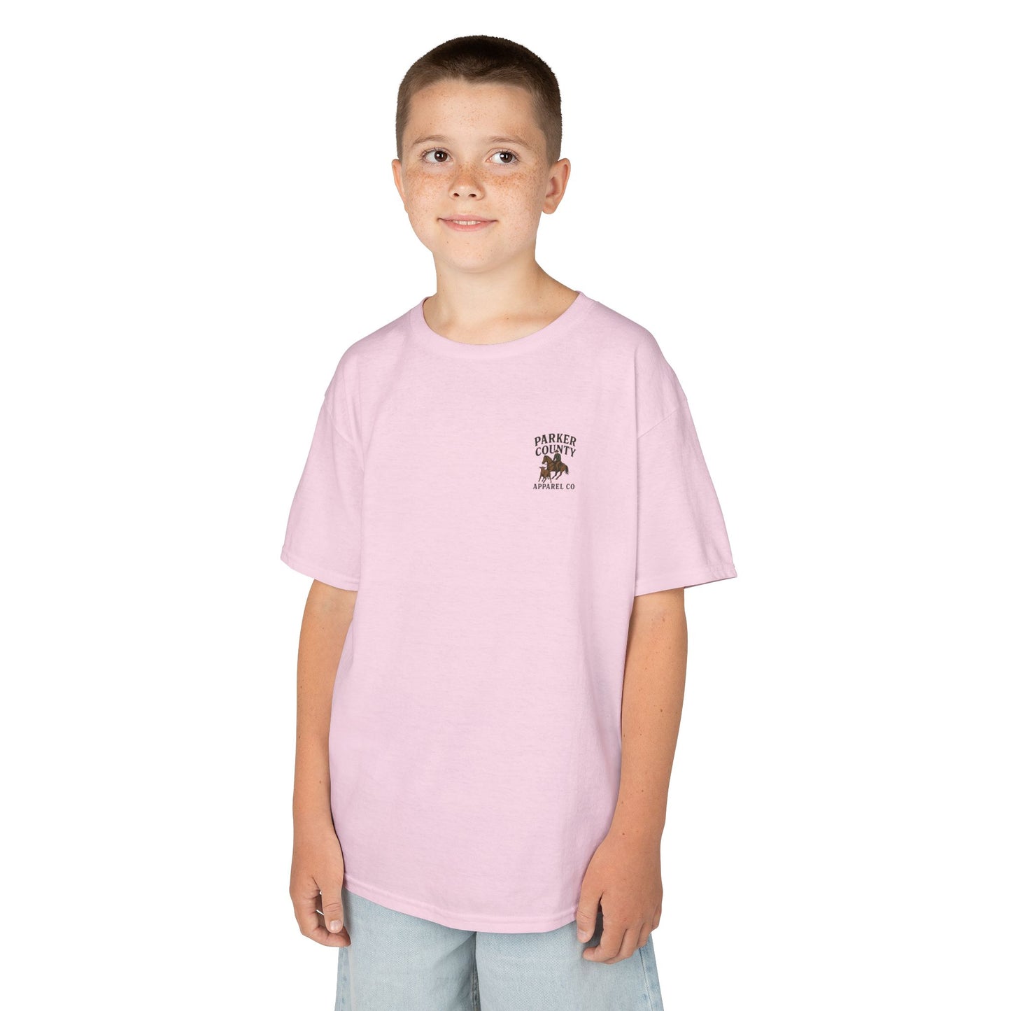 Kids Cutting Horse T-Shirt