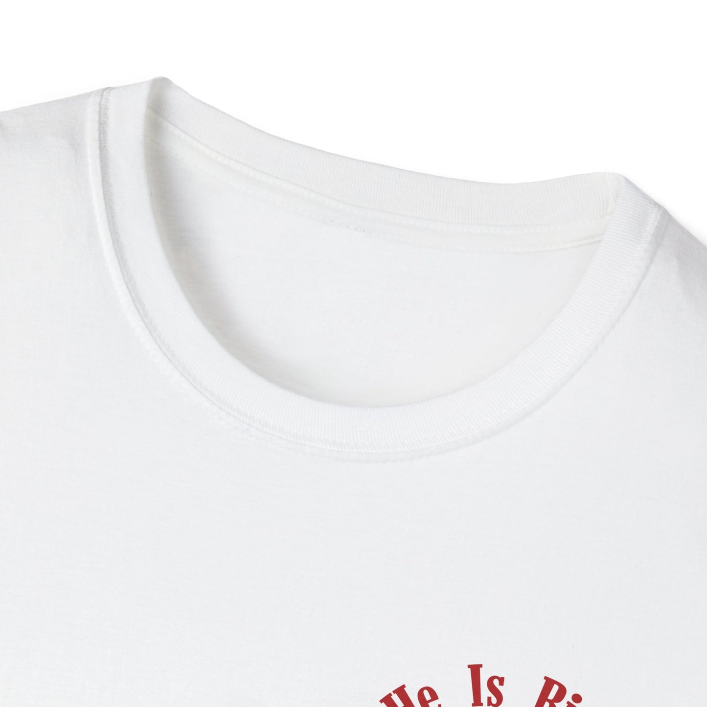 Christ Is King T‑Shirt — Faith Graphic Tee with Cross (Back Text)