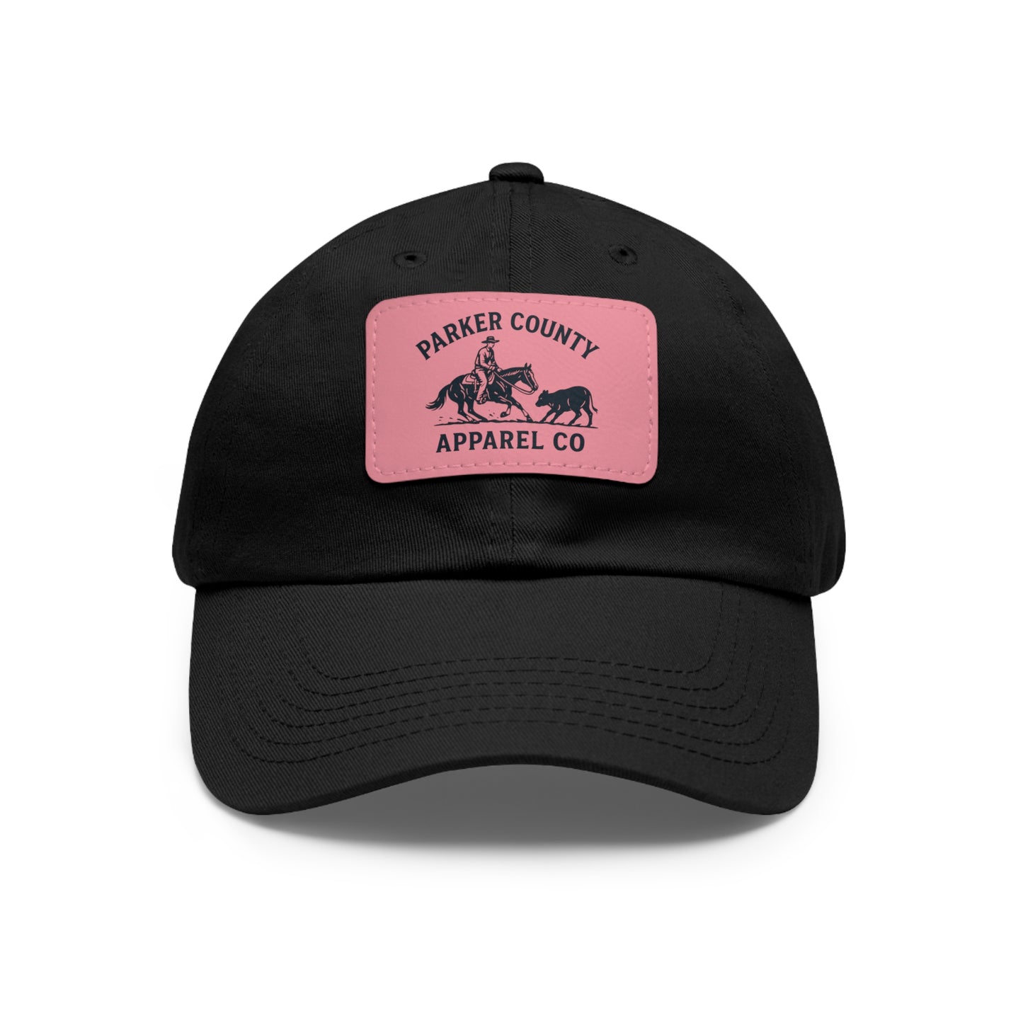 Women's Cap with Pink Patch Logo