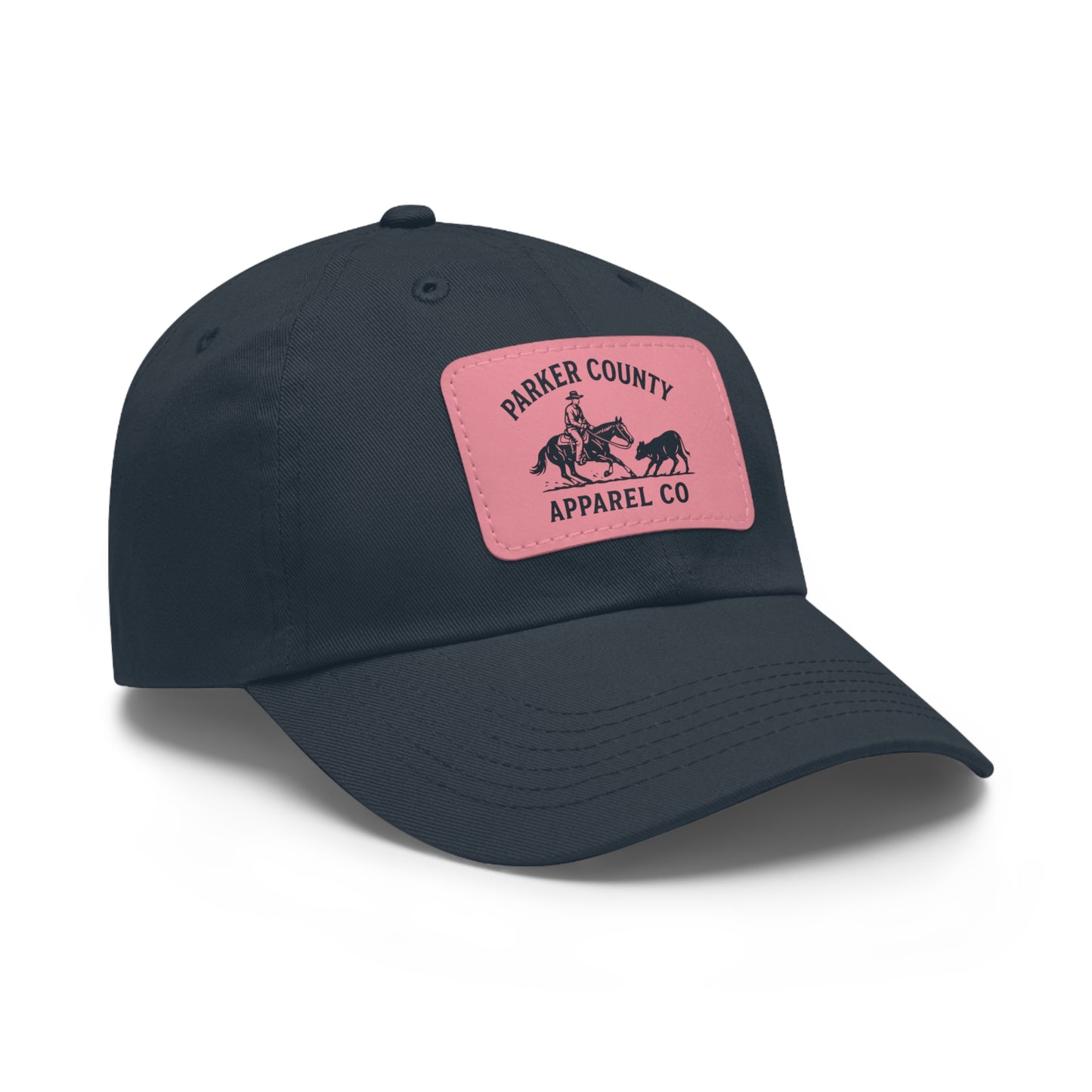 Women's Cap with Pink Patch Logo