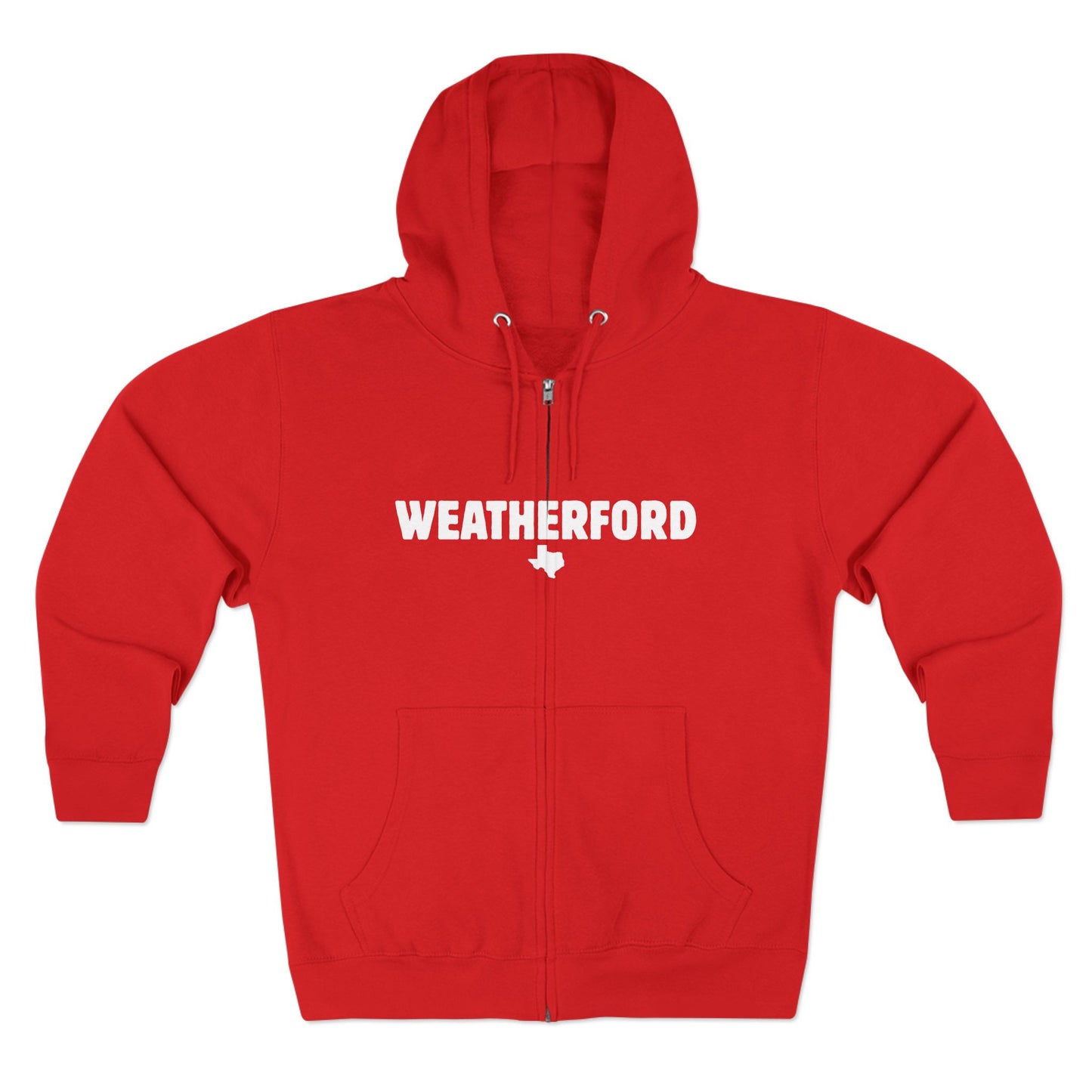 Weatherford Texas Zipper Hoodie