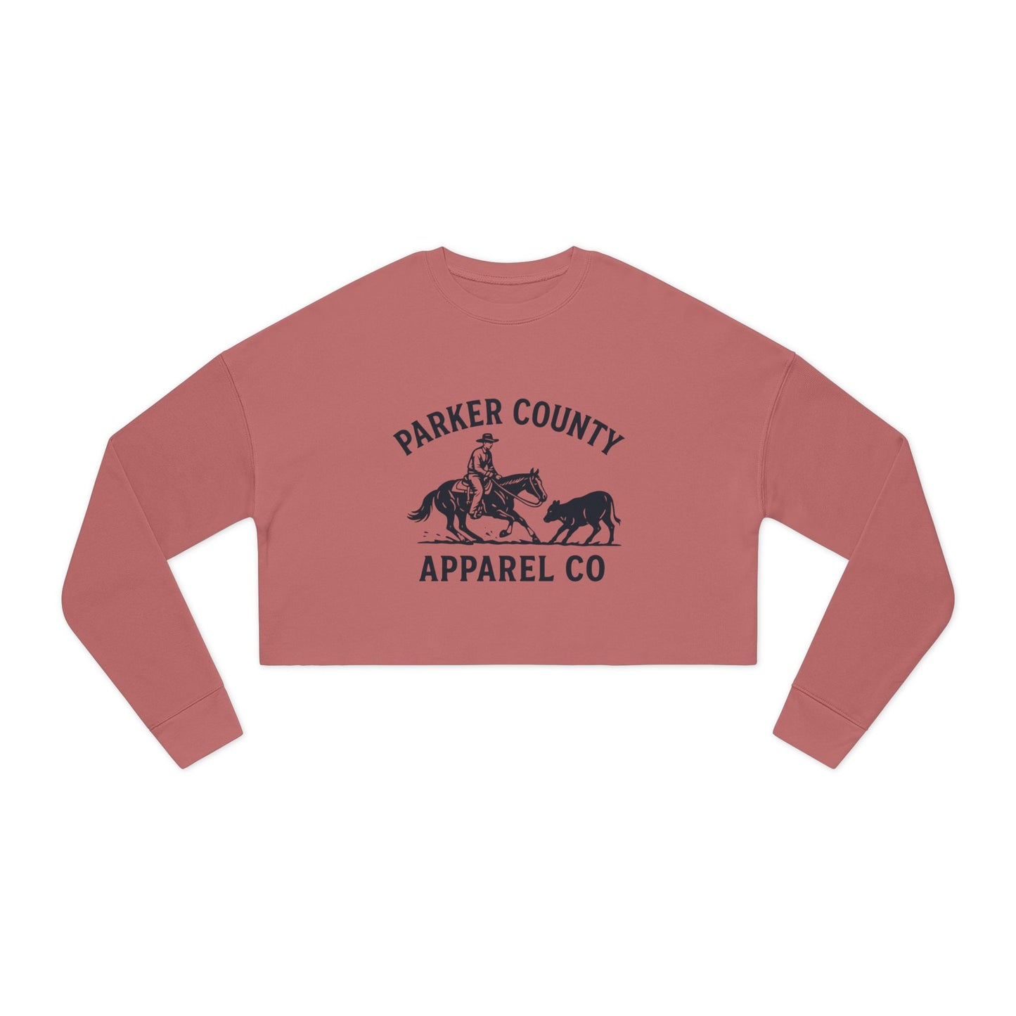 Parker County Cuttin' Horse Cropped Sweatshirt