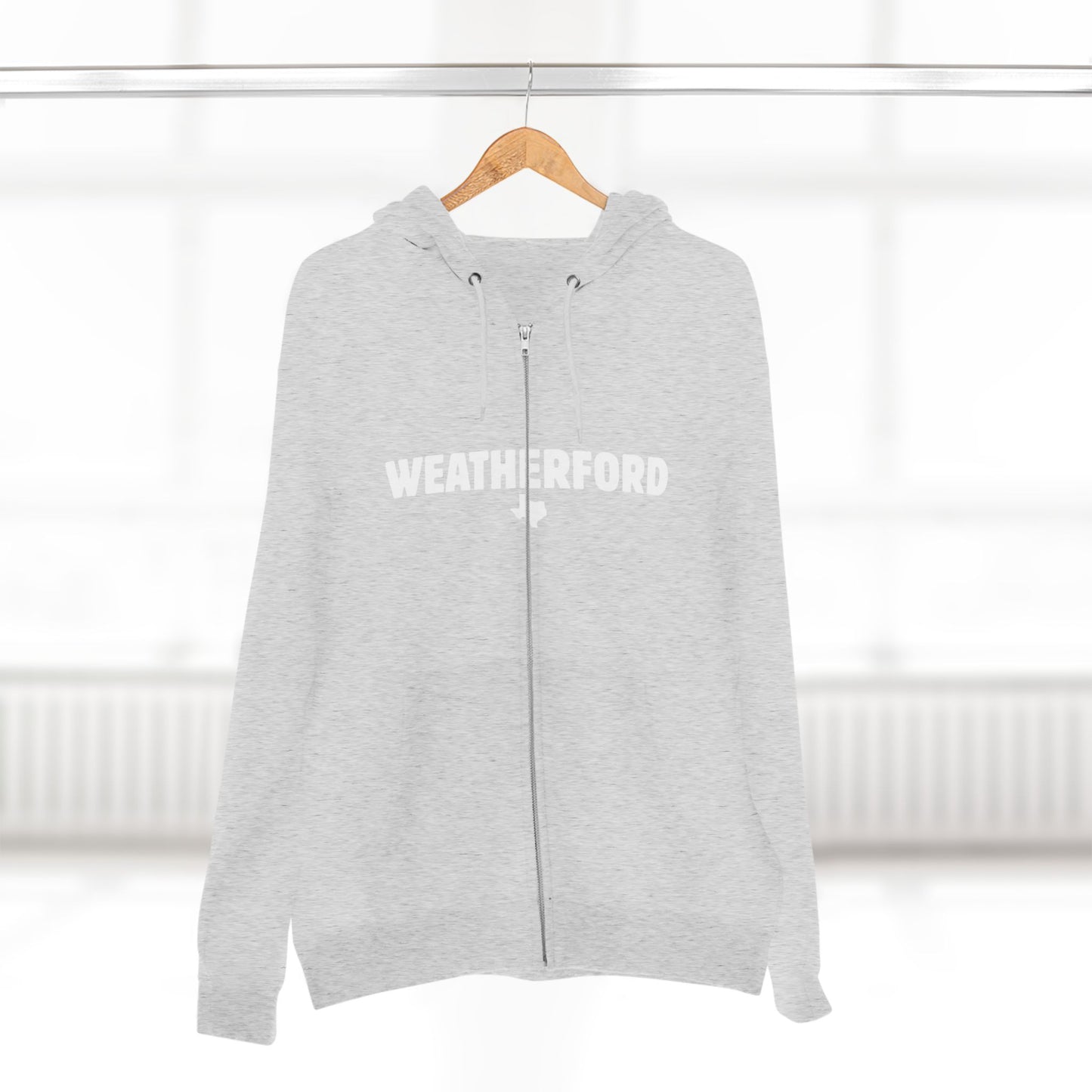 Weatherford Texas Zipper Hoodie