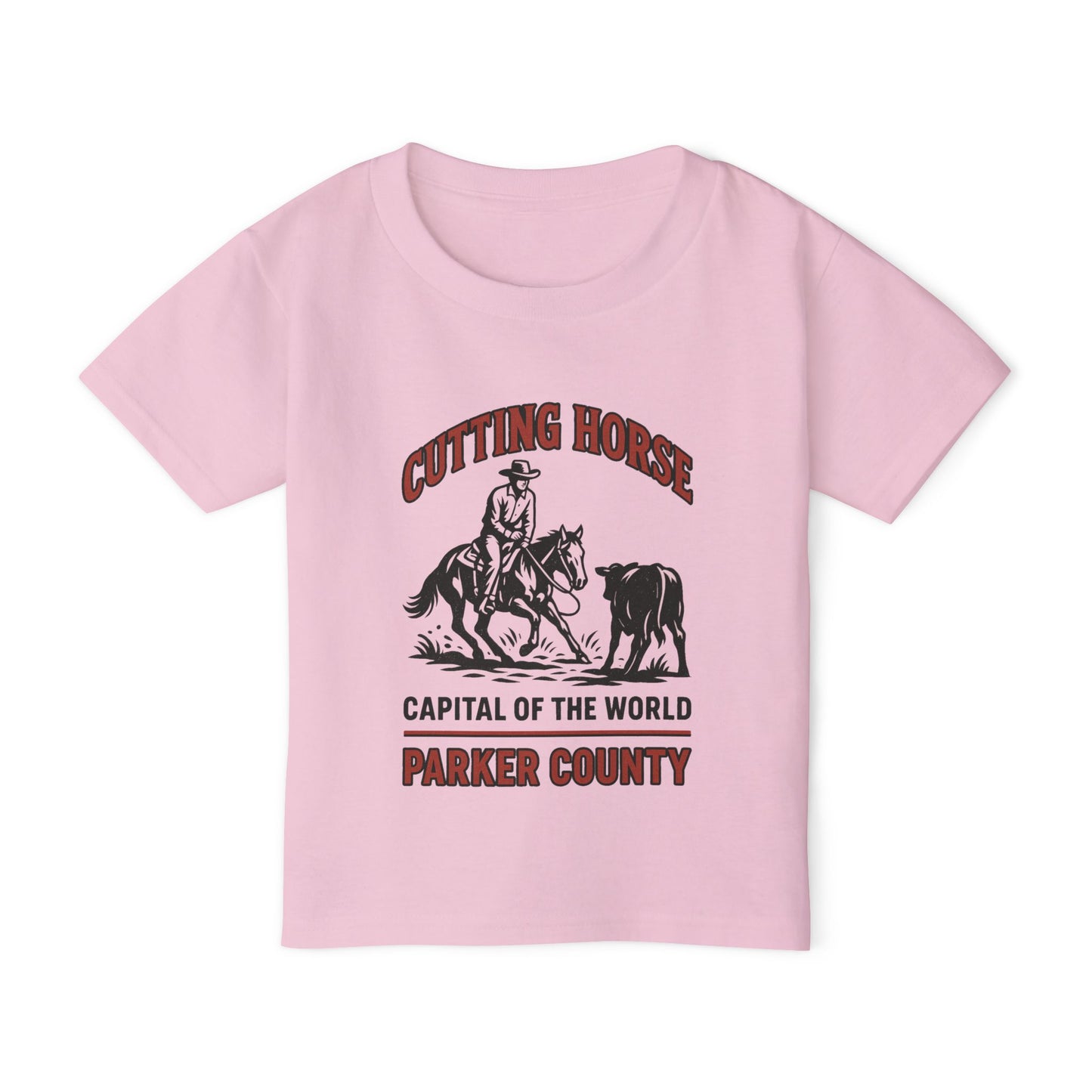 Toddler T-Shirt with Cutting Horse