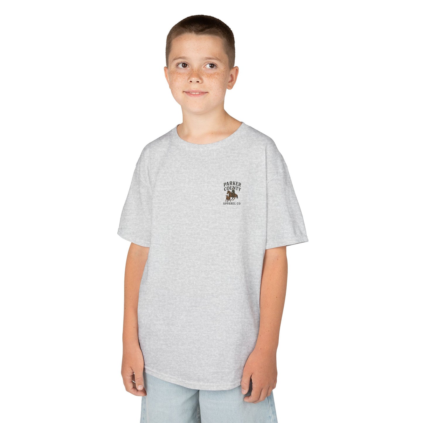 Kids Cutting Horse T-Shirt
