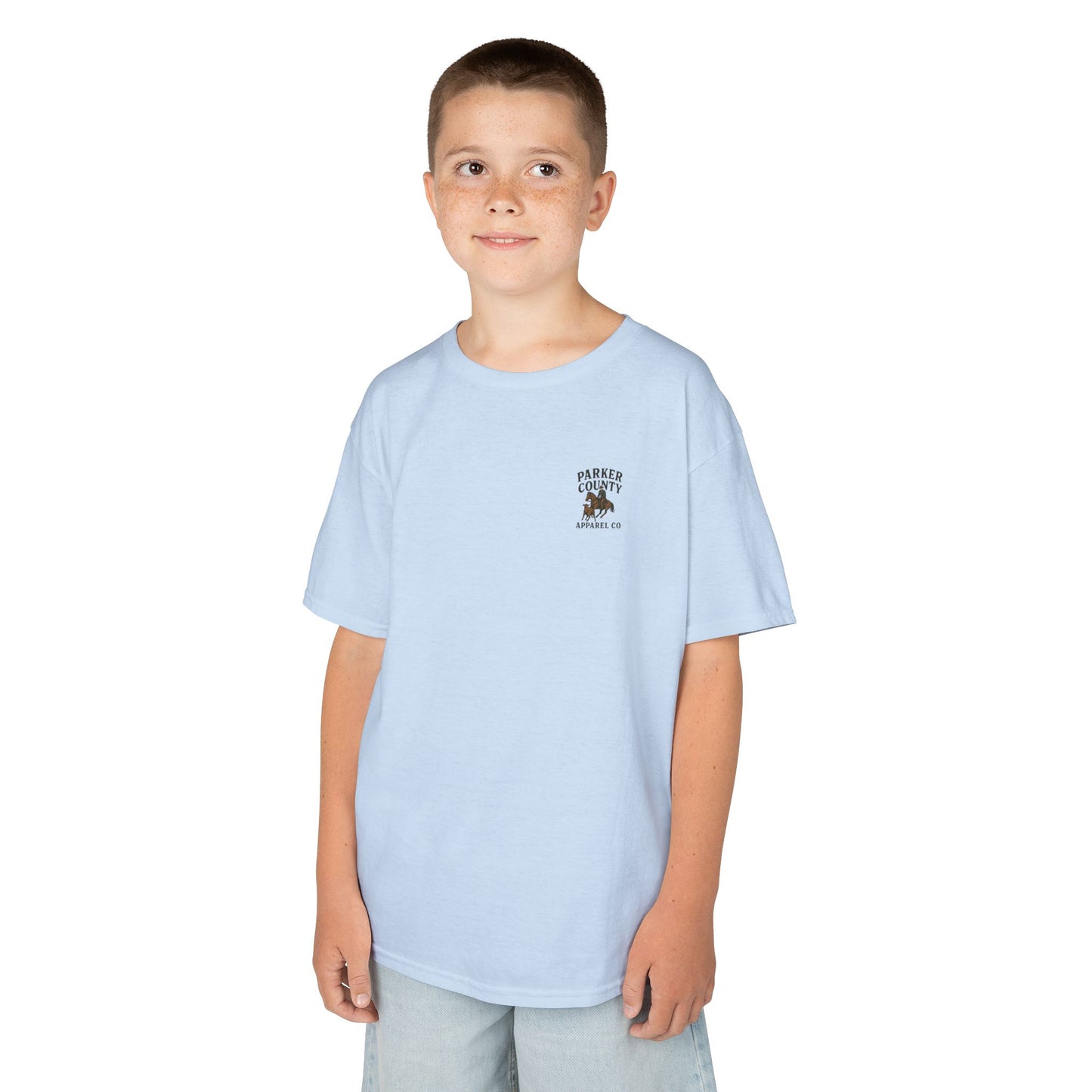 Kids Cutting Horse T-Shirt