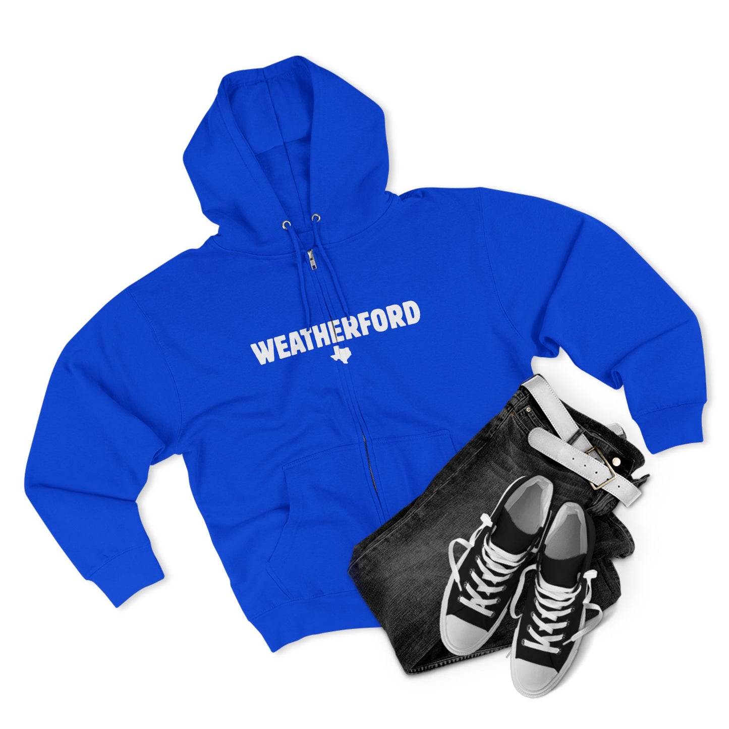 Weatherford Texas Zipper Hoodie