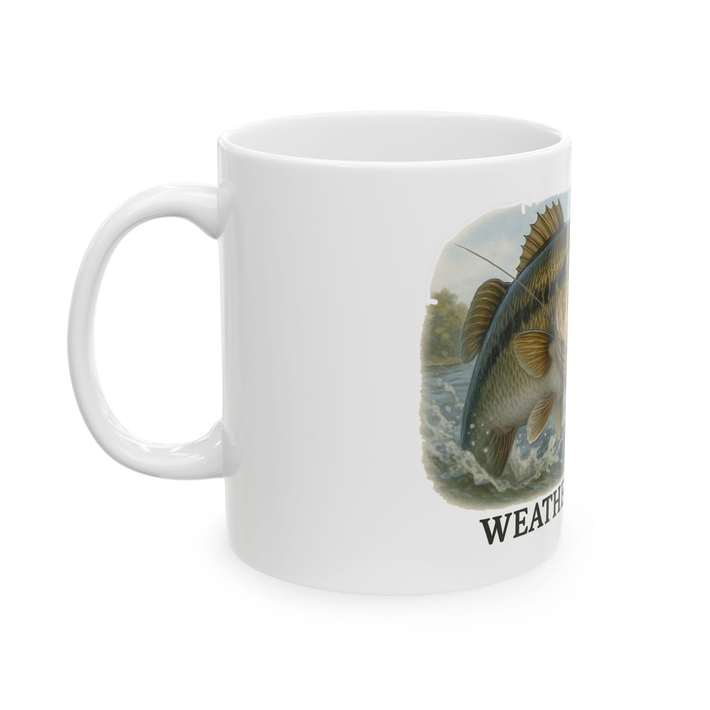 WFORD Bass Fishing Mug