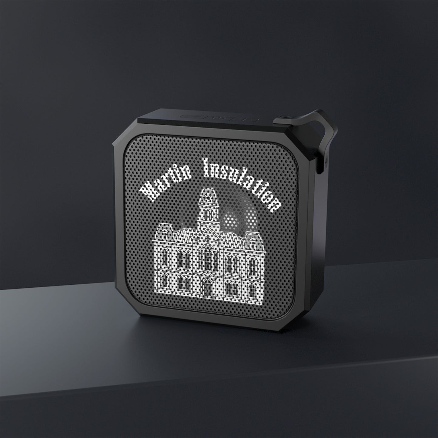 Bluetooth Speaker - Local Iconic Courthouse Outline Design