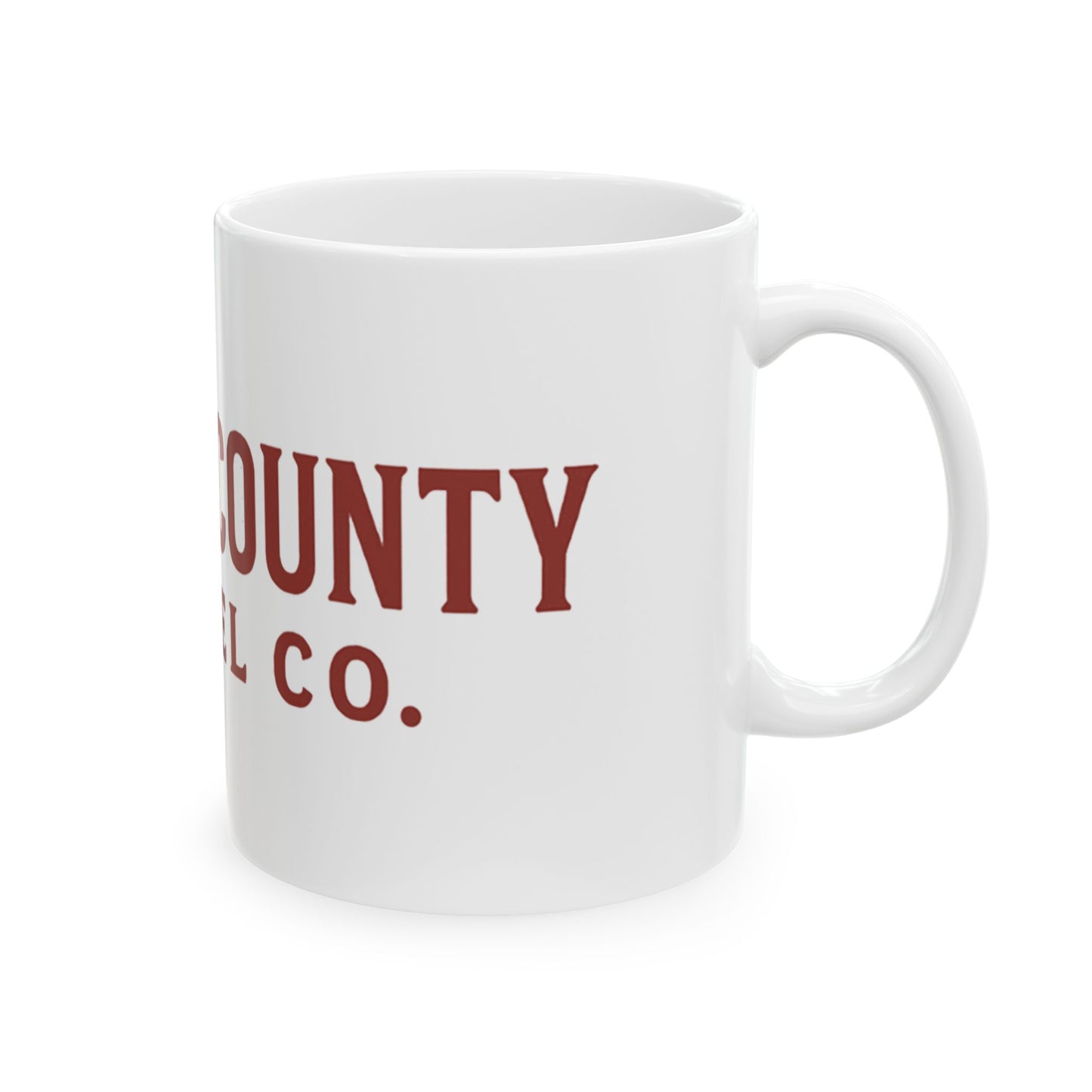 Parker County Ceramic Mug - Perfect for Coffee Lovers