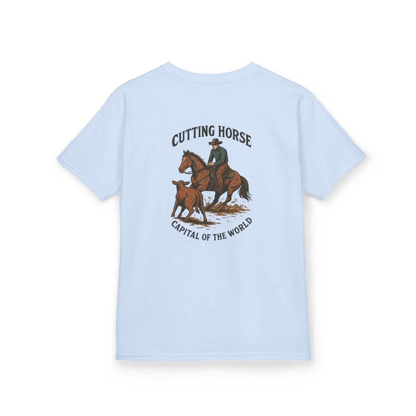 Kids Cutting Horse T-Shirt