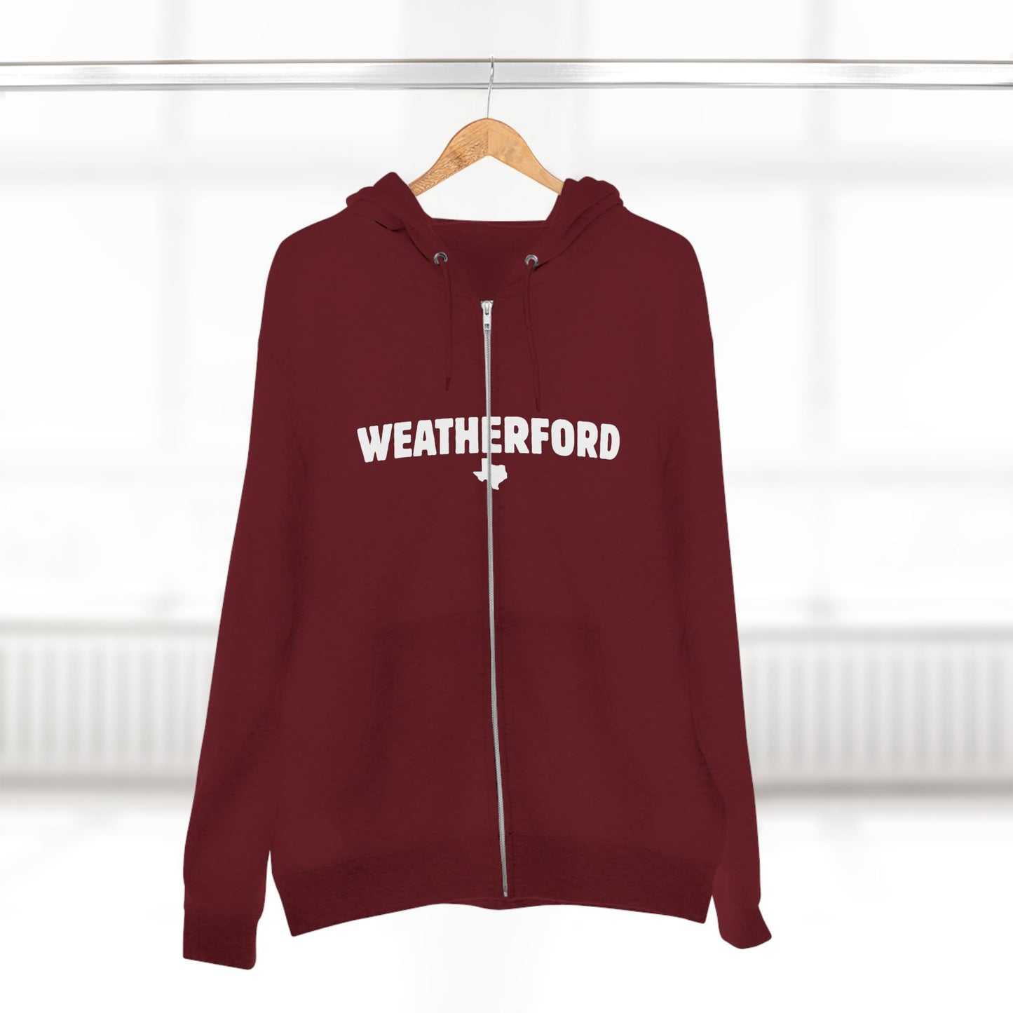 Weatherford Texas Zipper Hoodie