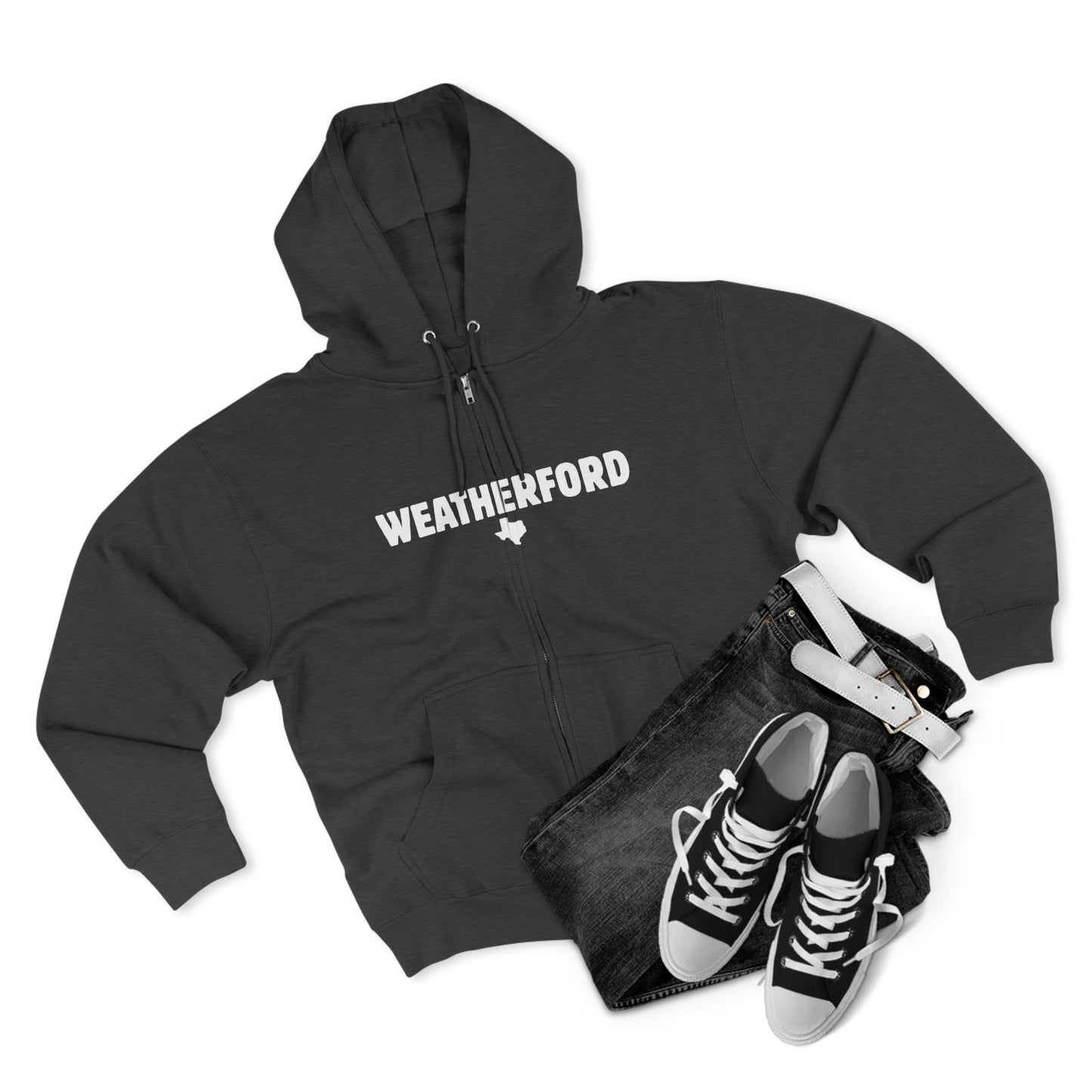 Weatherford Texas Zipper Hoodie