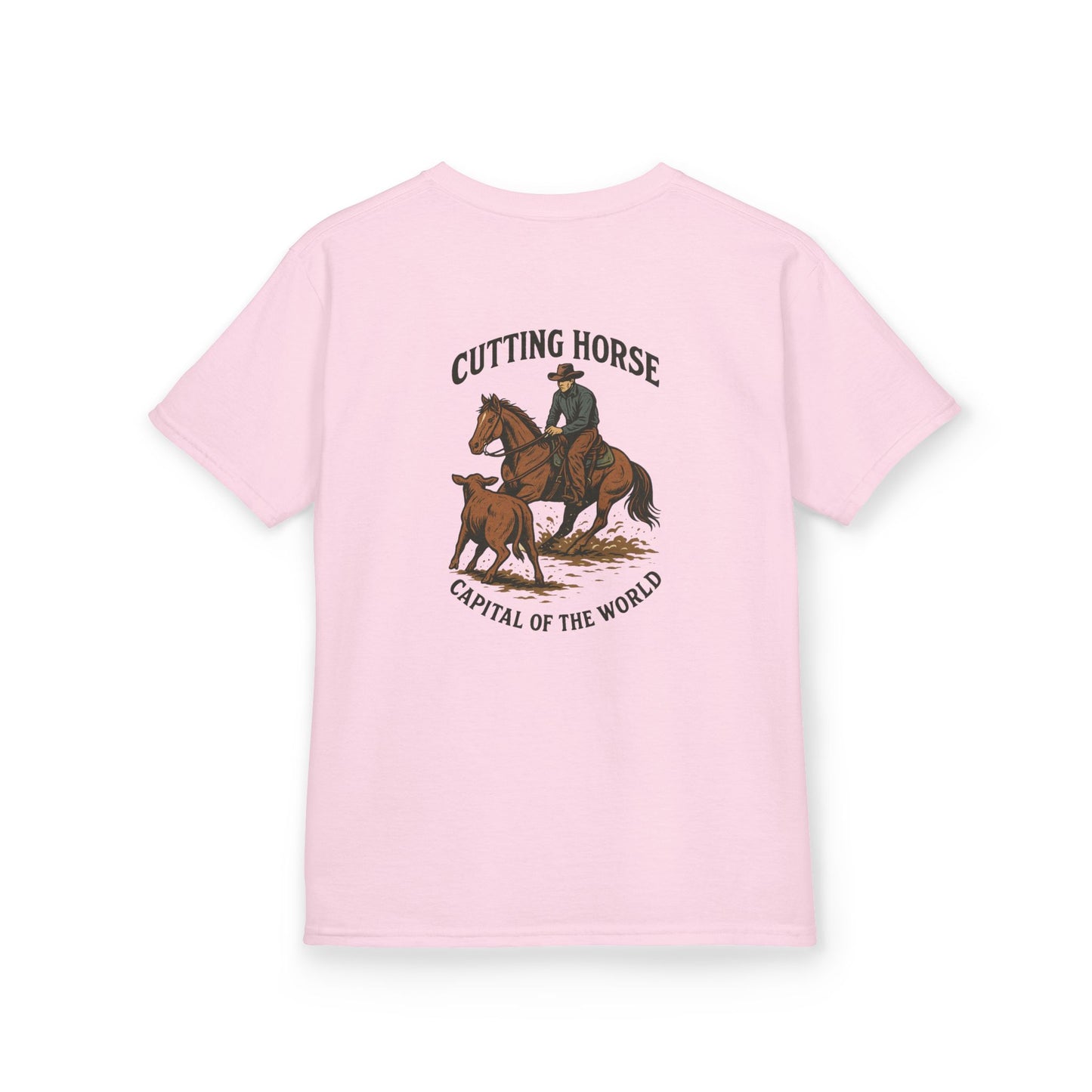 Kids Cutting Horse T-Shirt