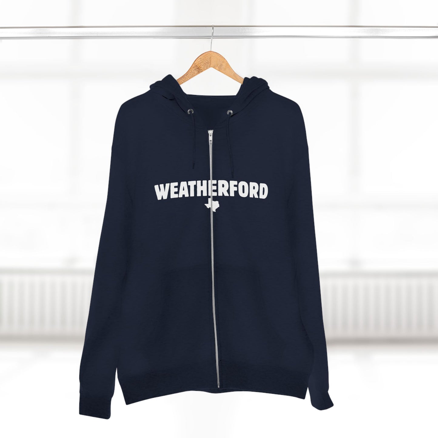 Weatherford Texas Zipper Hoodie