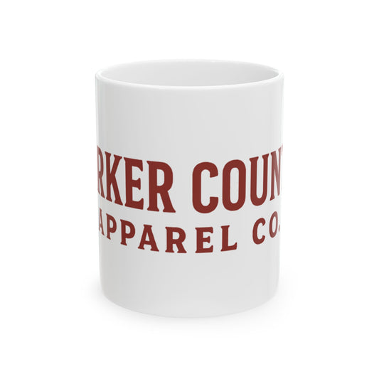 Parker County Ceramic Mug - Perfect for Coffee Lovers